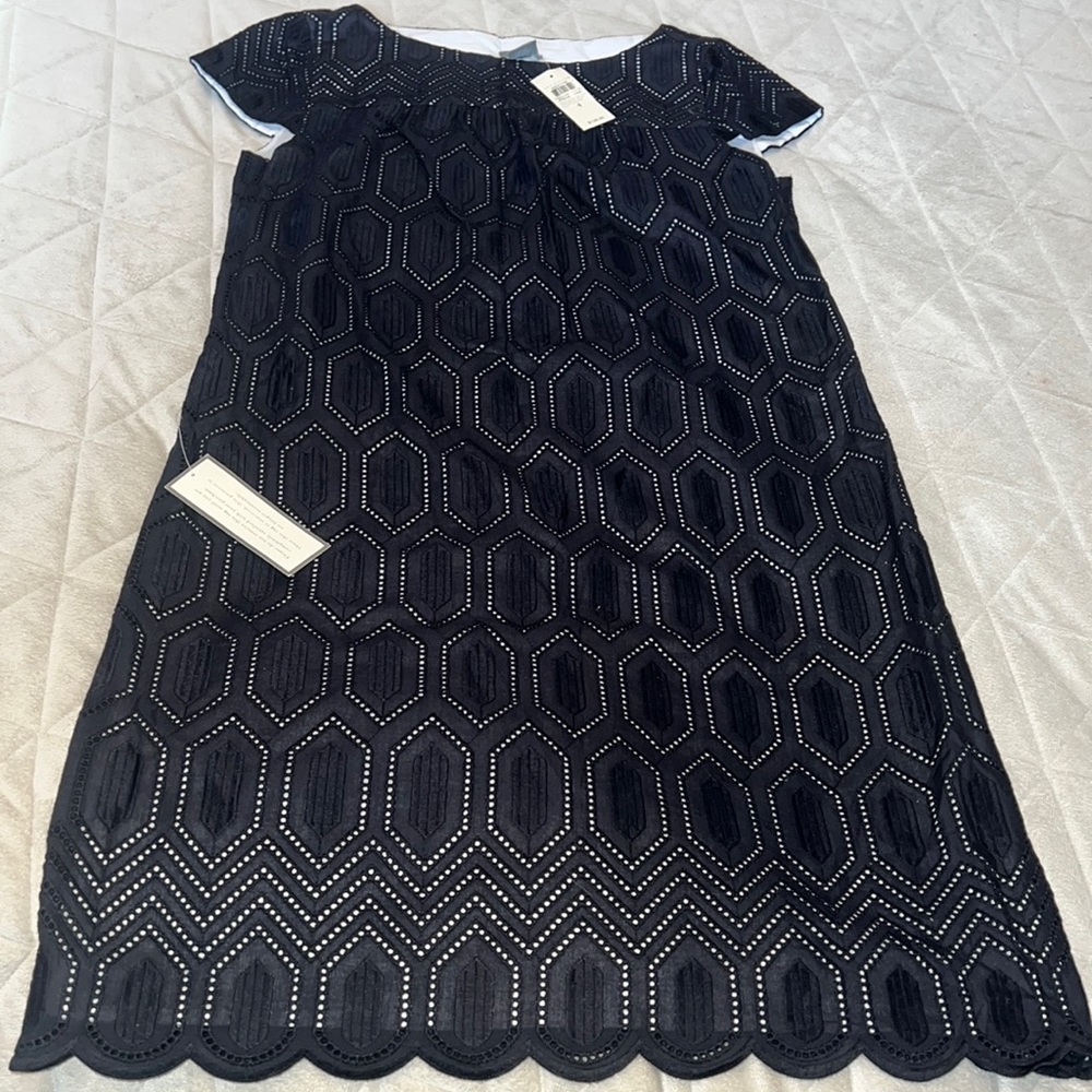 Ann taylor Eyelet dress size 4 NWT